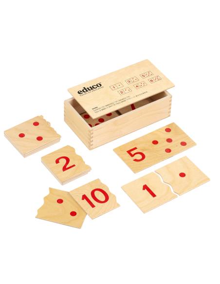 Un puzzle éducatif pour comprendre le sens du nombre par la manipulation