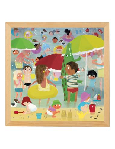 Illustration pédagogique d’un épisode de canicule