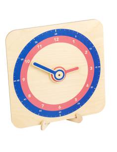 Horloge synchrone 12 heures – apprentissage du temps en...