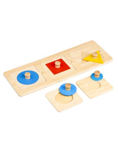 Puzzle des formes en bois Montessori