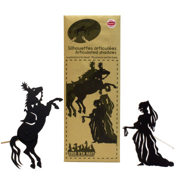 Formidables silhouettes -La princesse et le cheval - Coco d'en haut
