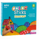 Color sticks - gouache solide - format "collectivités" : 96 pièces