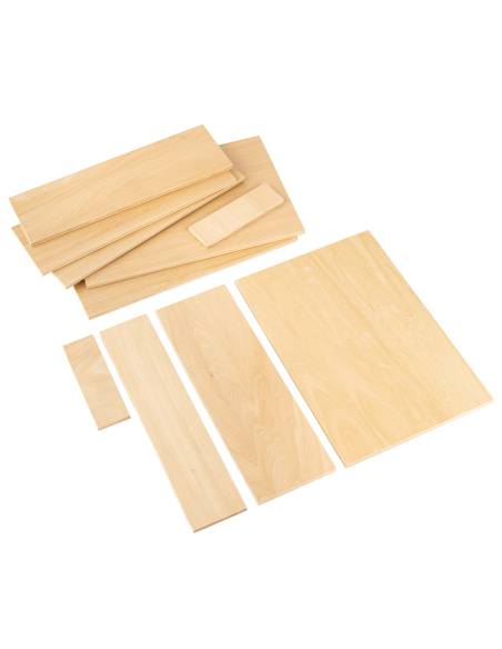 Jeu de construction en bois Join Clips® – panneaux