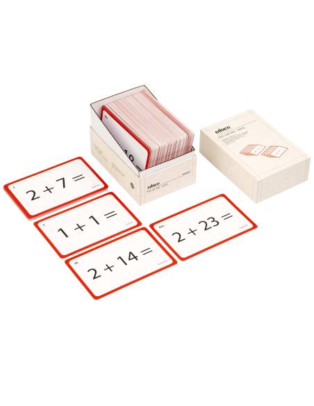 Jeu de cartes éducatif pour additions