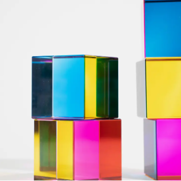 Cube de mélange de couleurs