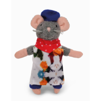 Poupée petite souris "Souris artiste"- The Mouse Mansion