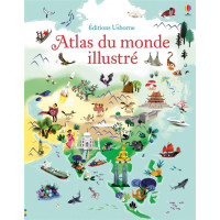 Atlas du Monde illustré - Usborne