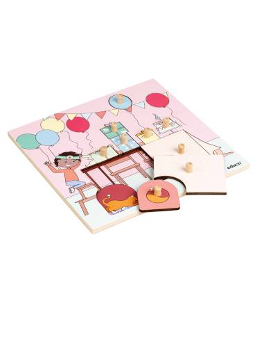 puzzle surprise anniversaire Montessori