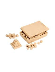 Cubes en Re-Wood® avec boîte de rangement