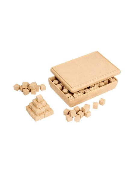 Cubes en Re-Wood® avec boîte de rangement