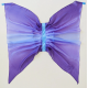 Ailes en soie - Sarah's silk - édition limitée - violet et bleu