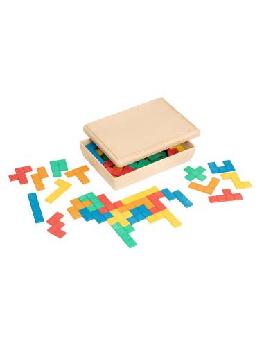 Coffret de 60 pentominos en Re-Wood® avec boîte