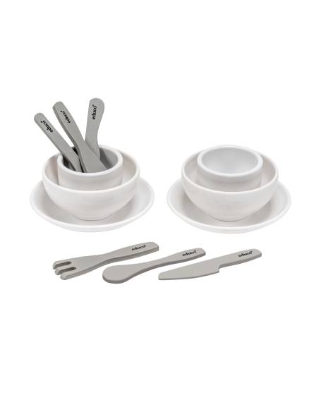 Ensemble de vaisselle en bois pour enfants