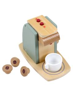 Machine à café en bois pour enfants