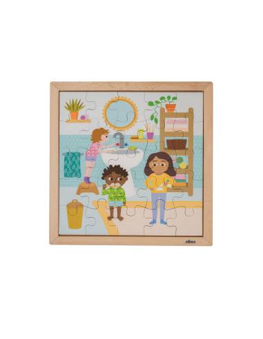 puzzle éducatif se coucher Montessori