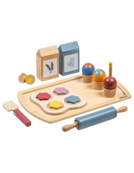 Balance de cuisine en bois éducative pour enfants