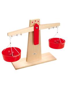 Balance éducative en bois et plastique pour enfants