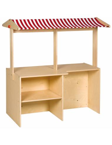 Meuble en bois multifonction pour jeux de rôle Montessori