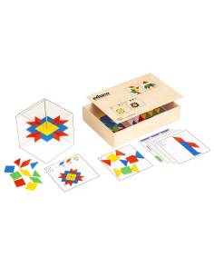 Jeu du Tangram Figurogram en bois pour enfants