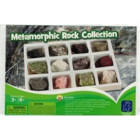 Collection de roches métamorphiques