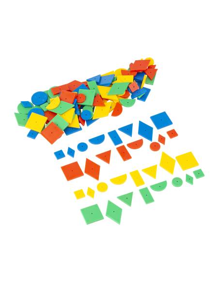 formes géométriques plastiques à clouer