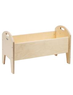 Berceau en bois pour poupées