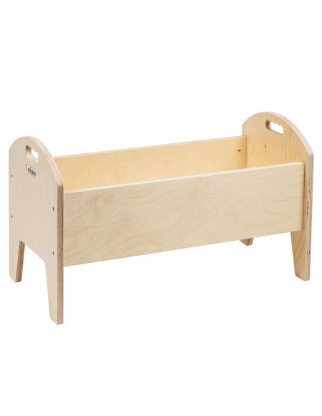 Berceau en bois pour poupées