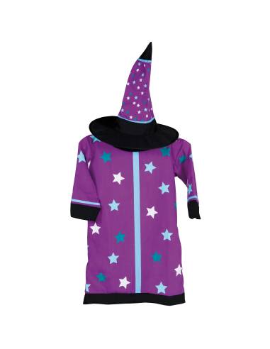 Costume de magicien avec chapeau pour enfant 3-6 ans – jeu d’imagination