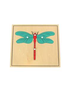 Puzzle Montessori de la libellule