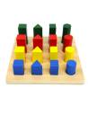 blocs géométriques Montessori en bois pour enfants