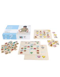 Sudoku éducatif en bois avec animaux