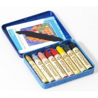 8 crayons de cire Stockmar : couleurs complémentaires 2