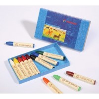 12 crayons de cire Stockmar