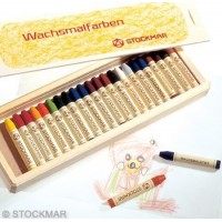 24 crayons de cire Stockmar
