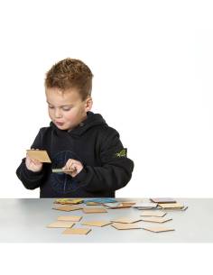 Jeu éducatif Mémory Les Animaux en bois – mémoire et langage 2