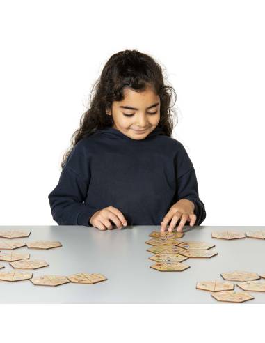 Jeu éducatif Hexagone Nature