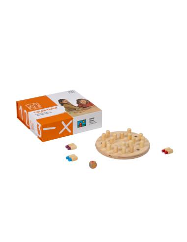 Mémory tactile des couleurs – jeu éducatif sensoriel