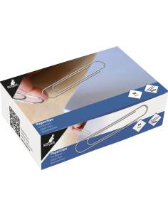 Trombones galvanisés 50 mm en boîte de 100