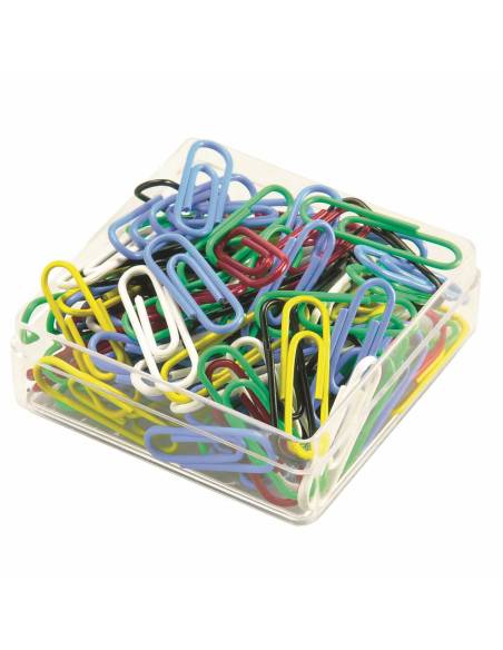 Trombones colorés 26 mm en boîte de 100