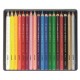 18 crayons de couleur Ferby-mine hexagonale-laqués