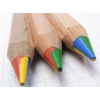 1 crayon 4 couleurs en un Ferby-mine hexagonale