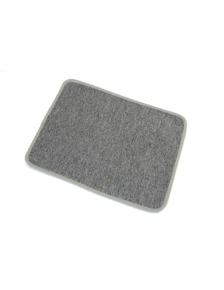 Petit tapis gris Montessori pour travail au sol