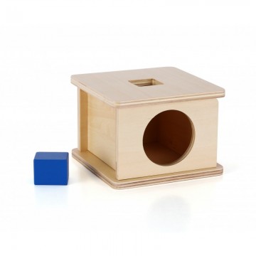 Boîte à formes avec cube