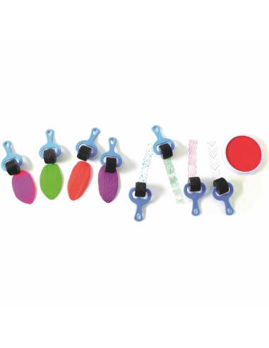 Rouleaux pour peinture et argile – activité créative enfants