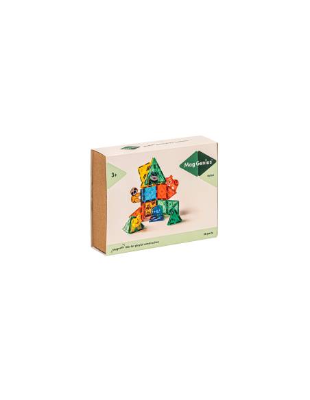 Blocs magnétiques Safari MagGenius – set de 38 pièces