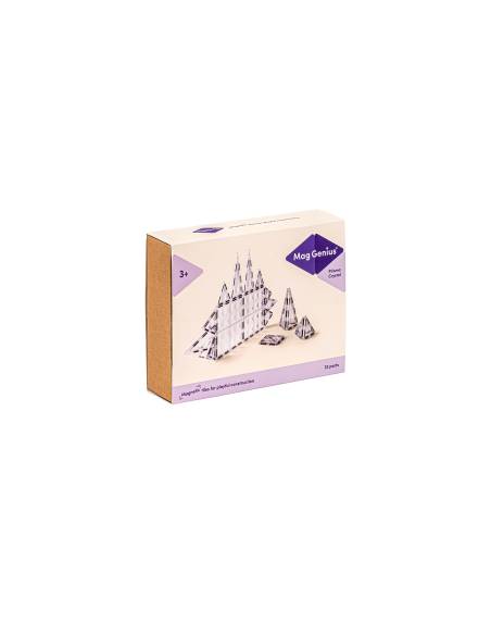 Set de 32 blocs magnétiques Crystal MagGenius