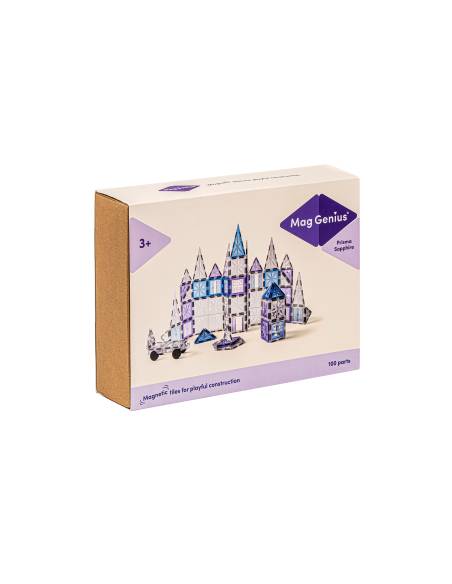 100 blocs magnétiques Saphir MagGenius
