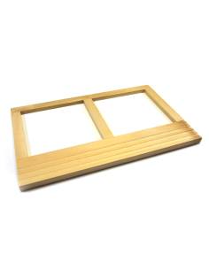 Plateau Montessori pour formes à dessin 2