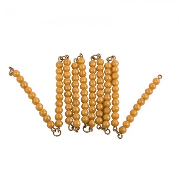Précommande : Chaîne de 100 perles dorées : expédition 1er trimestre 2024