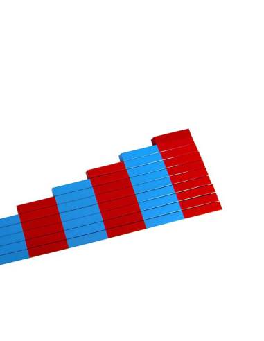 Un outil Montessori fondamental pour visualiser les quantités dès 3 ans